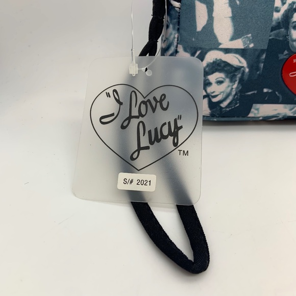 Vintage I Love Lucy Lucy and Ethel TV Show Retro Small Clutch Cosmetic Bag - Picture 3 of 15